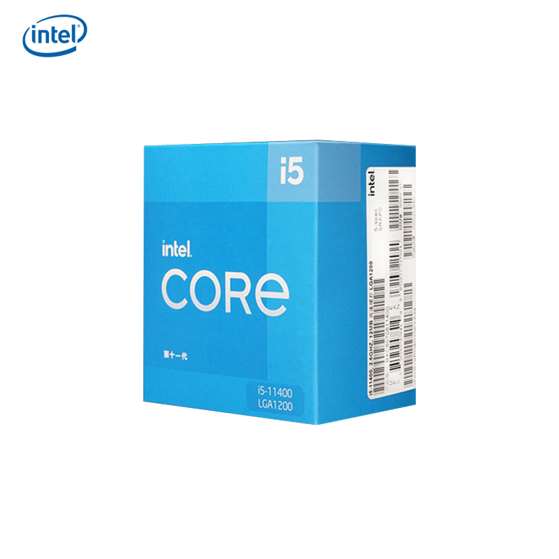 英特尔 Intel i5-11400 6核12线程 盒装CPU处理器