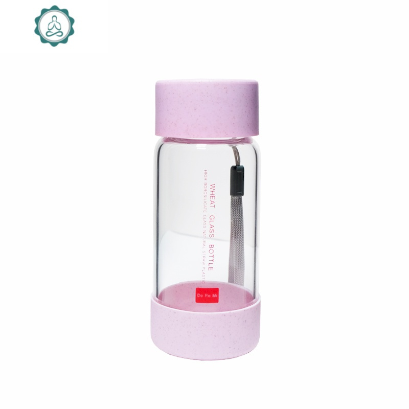 小巧可爱便携迷你水杯外出清新女随手好看的杯子玻璃杯