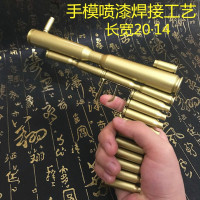 墨申创意弹壳工艺品壳工艺品飞机坦克模型摆件弹壳焊接喷漆退役收藏纪念品礼物 手摸