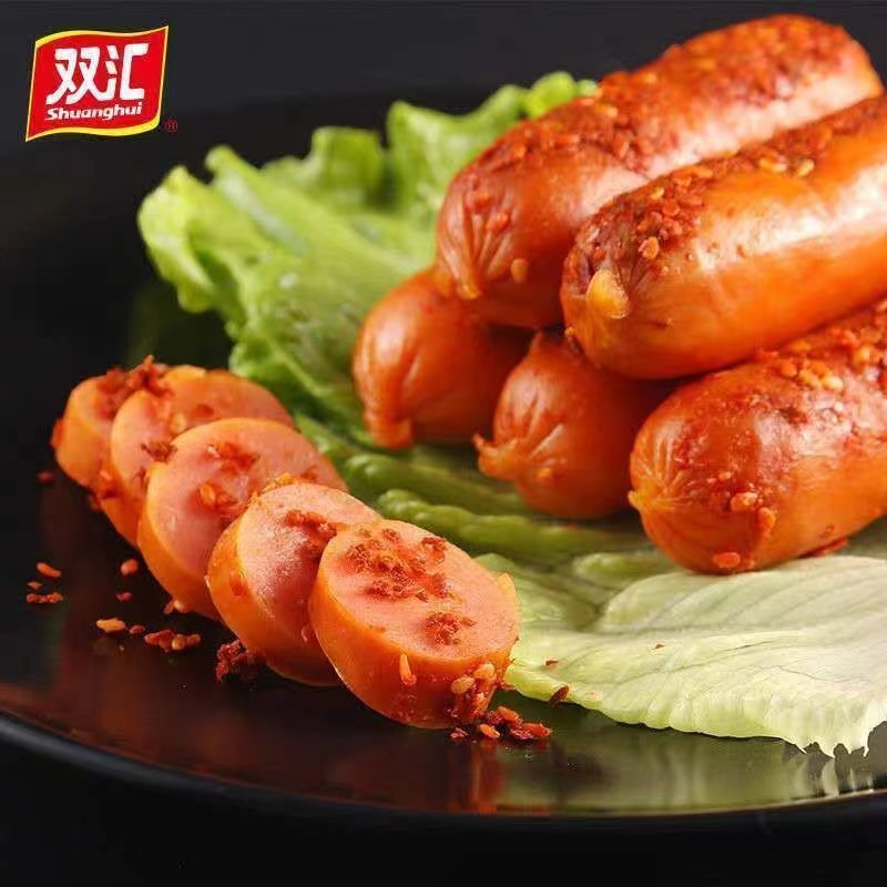 双汇香辣香脆肠65g/袋*10袋香辣美味小零食高清大图