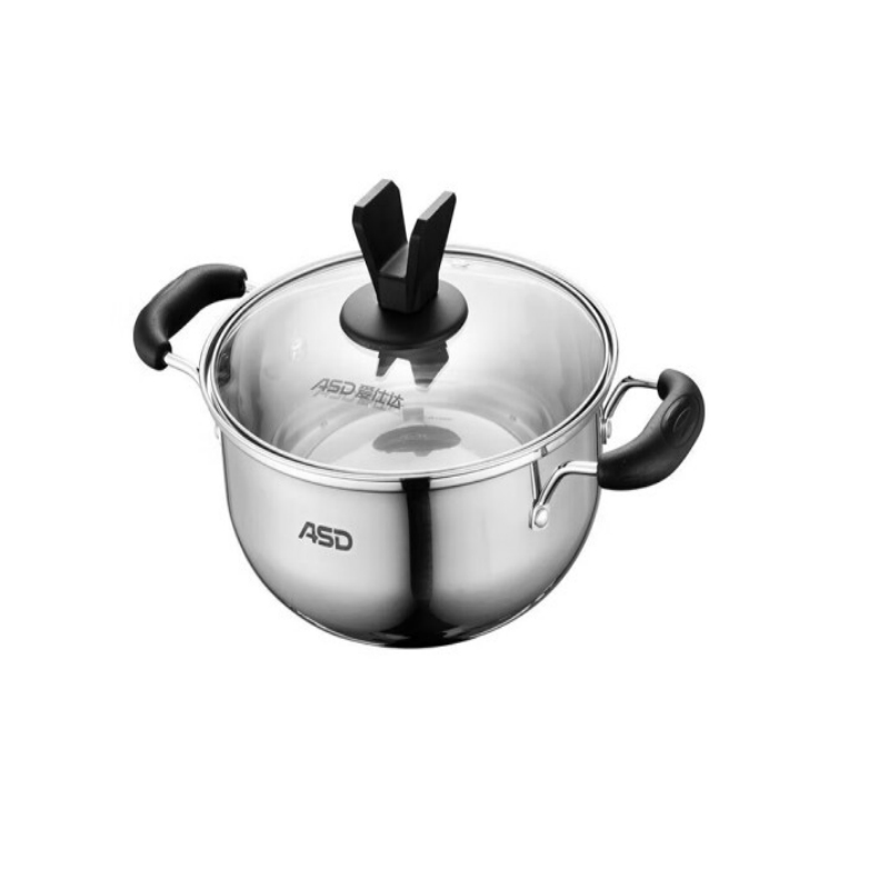 爱仕达(ASD)悦厨不锈钢汤锅 20cm TS20Q1TG高清大图