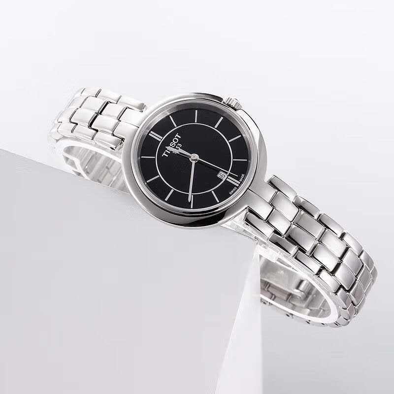 天梭(TISSOT)瑞士手表 弗拉明戈系列腕表 石英女表送女友T094.210.11.051.00图片