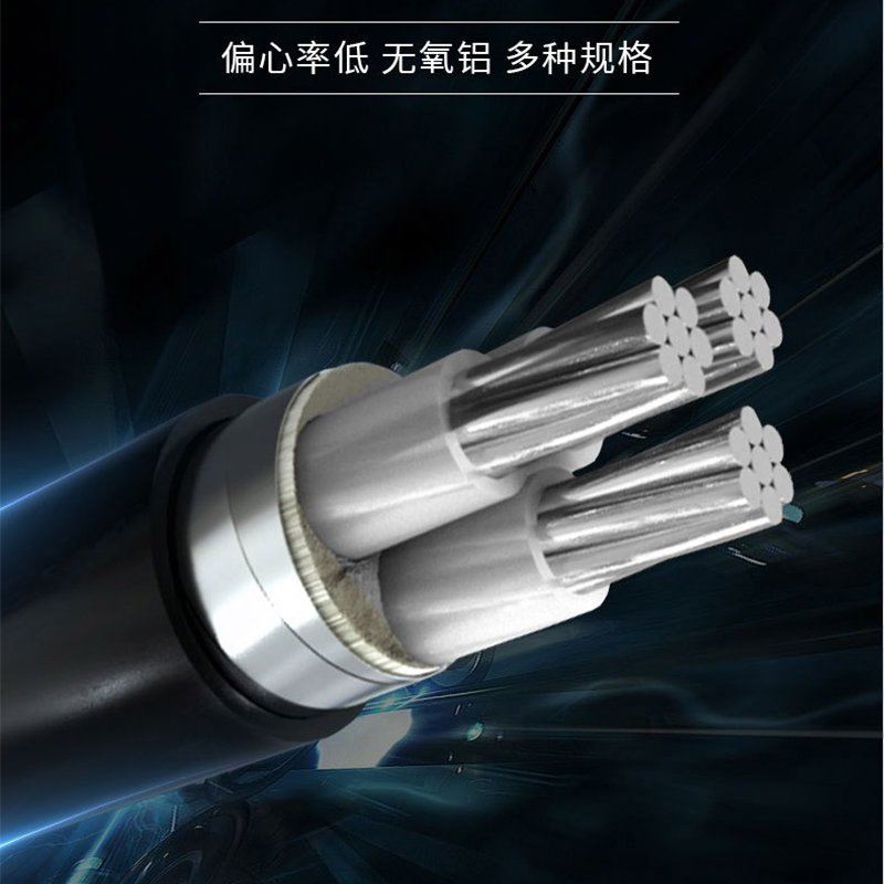 盛盛 铝芯铠装电缆 YJLV22 米(YJLV22 3*95)高清大图