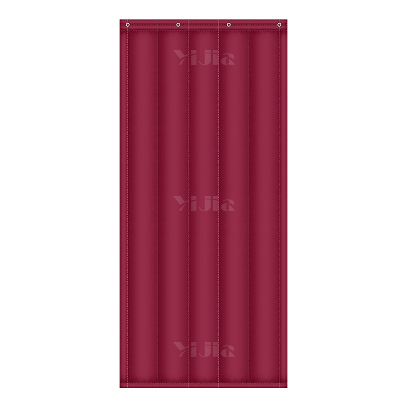 翌嘉YJ3111645 牛津布棉门帘保暖保温门帘防风防寒 红色