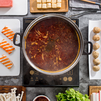 川锅壹号 火锅底料蘸料 麻辣牛油+麻辣清油+VC番茄 3袋500g 汤料调料 川锅一号
