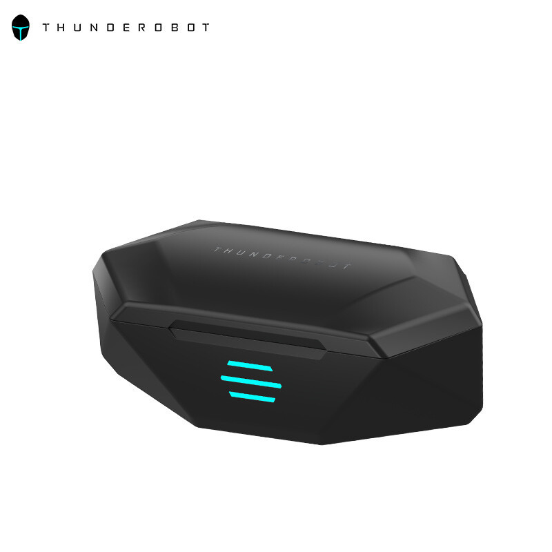 雷神(ThundeRobot)TWS真无线游戏耳机HL10入耳式游戏音乐运动耳麦苹果华为小米手机 黑色