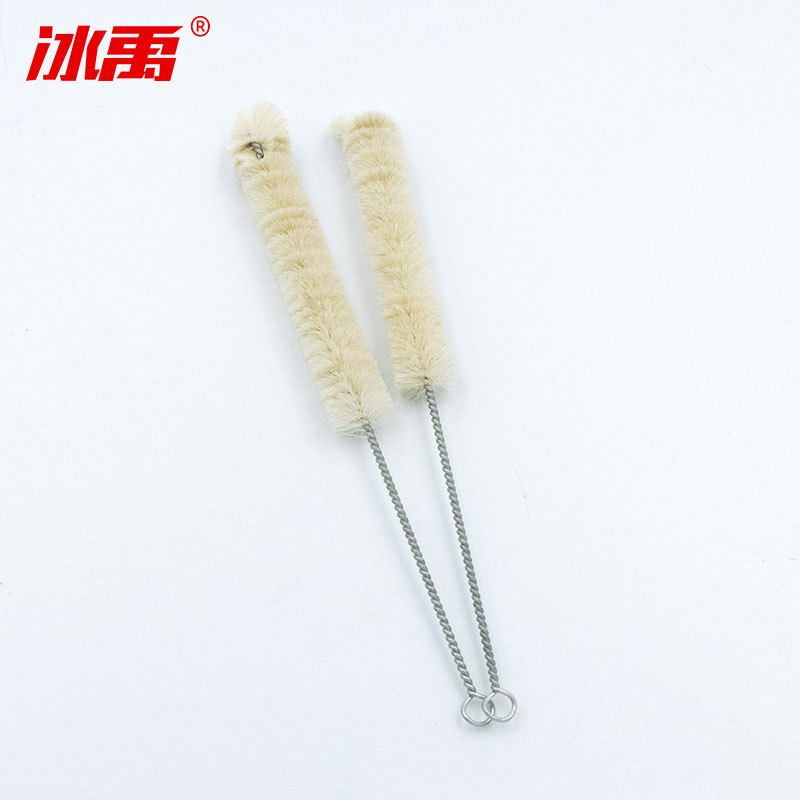 冰禹 BY-28 试管刷 试管清洗刷 比色管刷 试管刷 毛刷 器械刷 刷子 4#直径1.7cm(5把)