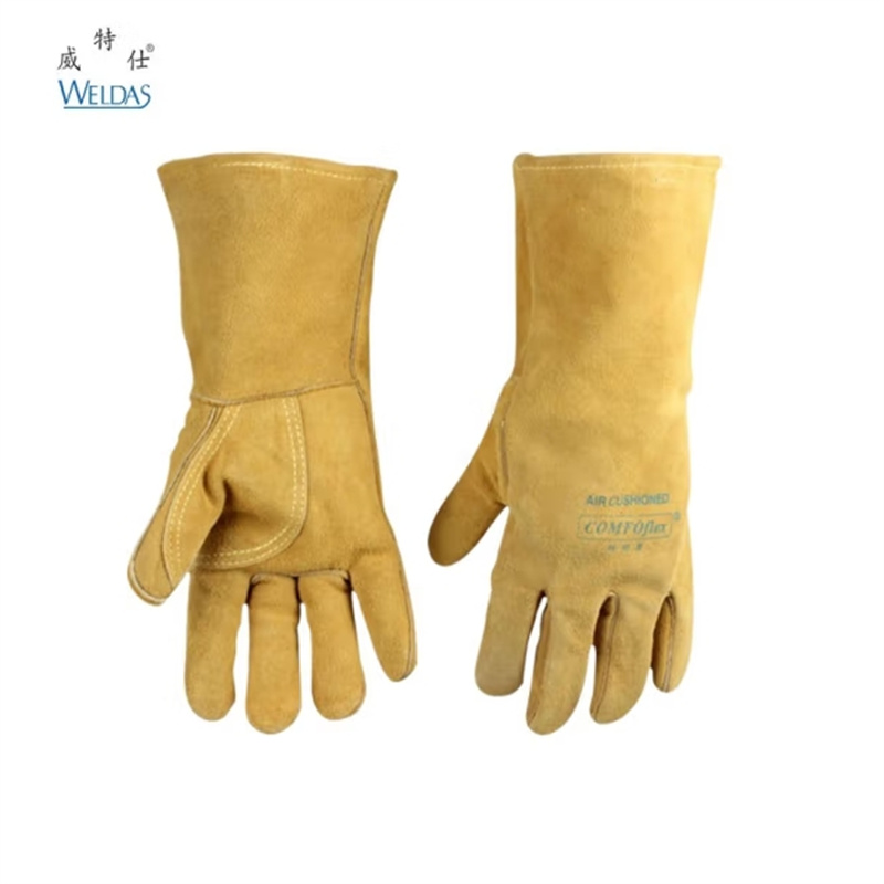 威特仕 烧焊手套 均码\猪青皮 10-2082-L 耐油防潮焊接防护手套