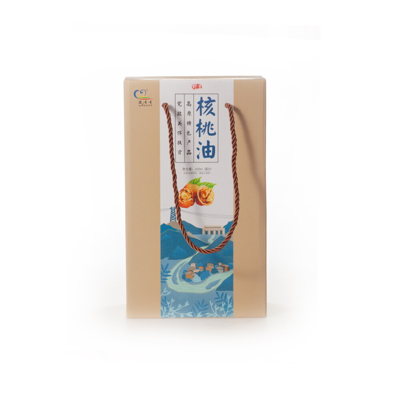节日慰问-野生 核桃油2*500ml/盒