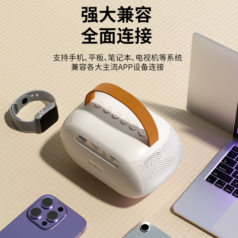沃品(WOPOW)AP08 K歌蓝牙音箱
