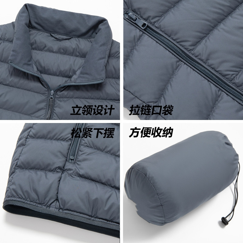 YESWELL羽绒马甲工作服详情页