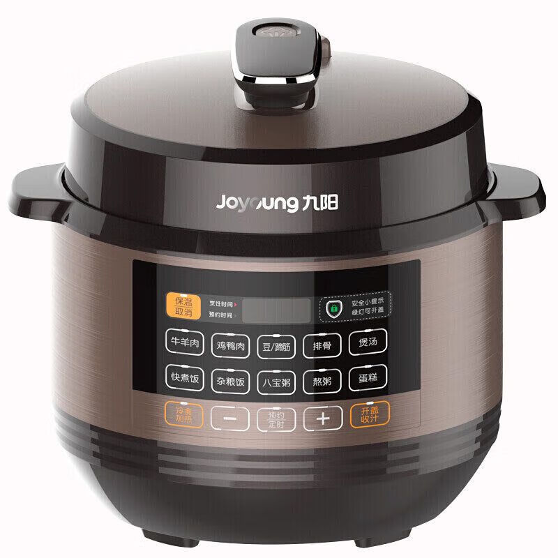 九阳(Joyoung)Y-60C815多功能电压力锅 家用大容量高压锅双胆 预约 5L