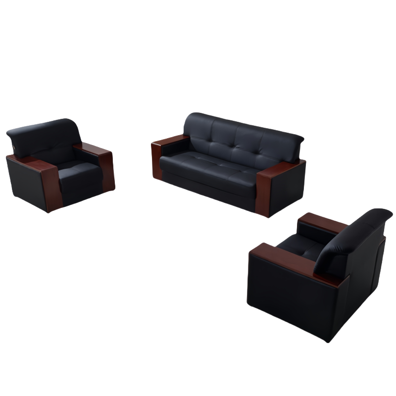 鑫木樽 沙发组合 195*85*85cm(3+1+1)组高清大图