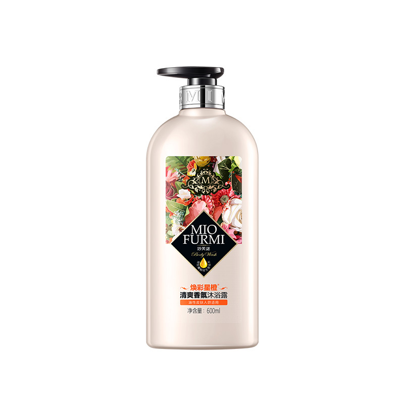 滋源(SEEYOUNG)妙芙谜MIOFURMI焕彩星橙 清爽香氛沐浴露600ml(单位:瓶)