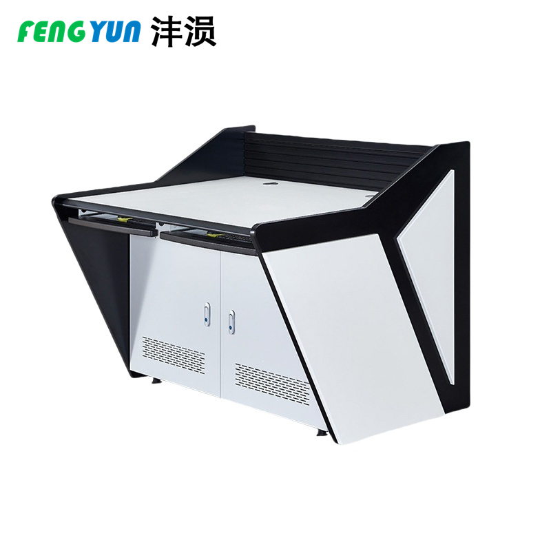 沣涢 监控操作台 调度桌 双联 台高清大图
