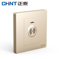 正泰开关插座面板86型带usb一开5五孔家用暗装16a空调墙壁金多孔