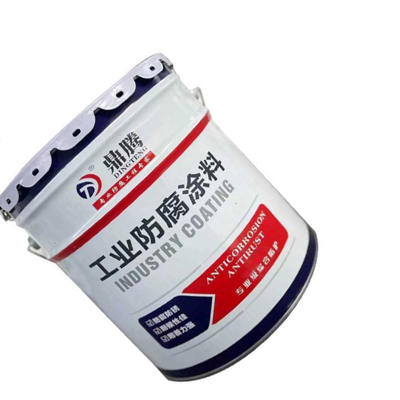 鼎腾 醇酸调和漆 大红色 3kg/桶高清大图