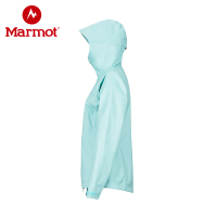 marmot/土拨鼠19女春秋薄款运动户外防水透气女士冲锋衣
