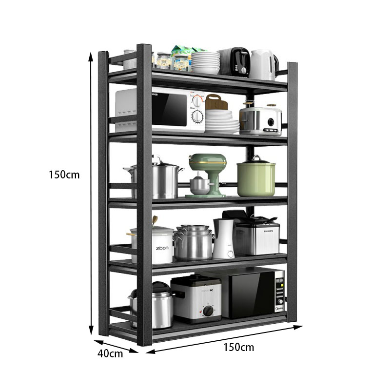 依韵珂五层厨房置物架150*40*150cm个高清大图