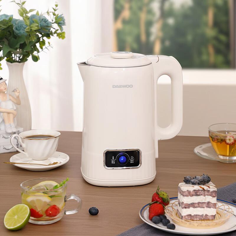 大宇电热水壶家用1.8L大容量双层防烫烧水壶DYSH-18L901.8LDYSH-18L90电热水壶高清大图