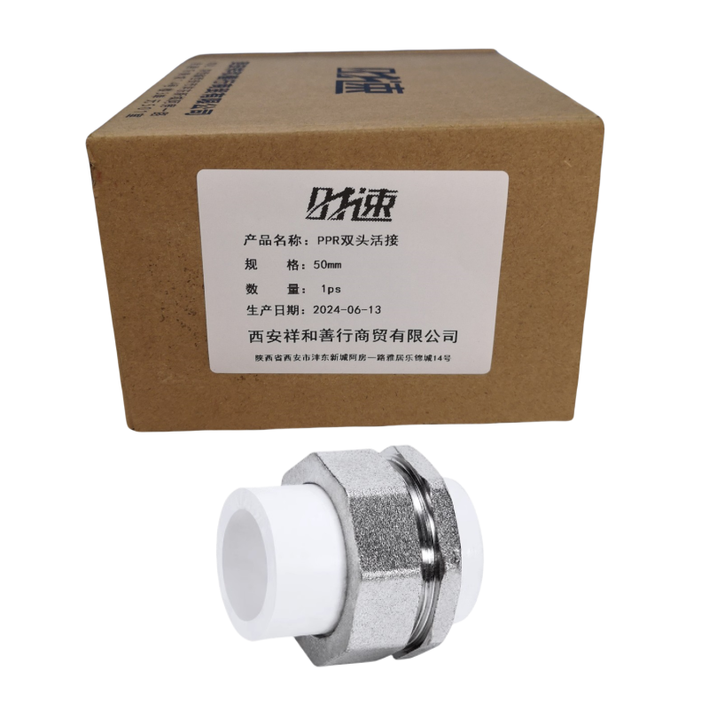 时速 PPR双头活接 50mm 个高清大图