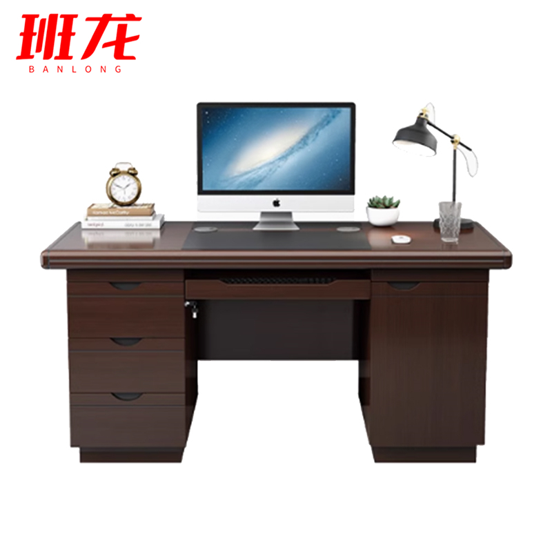 班龙电脑桌BL140-2张高清大图