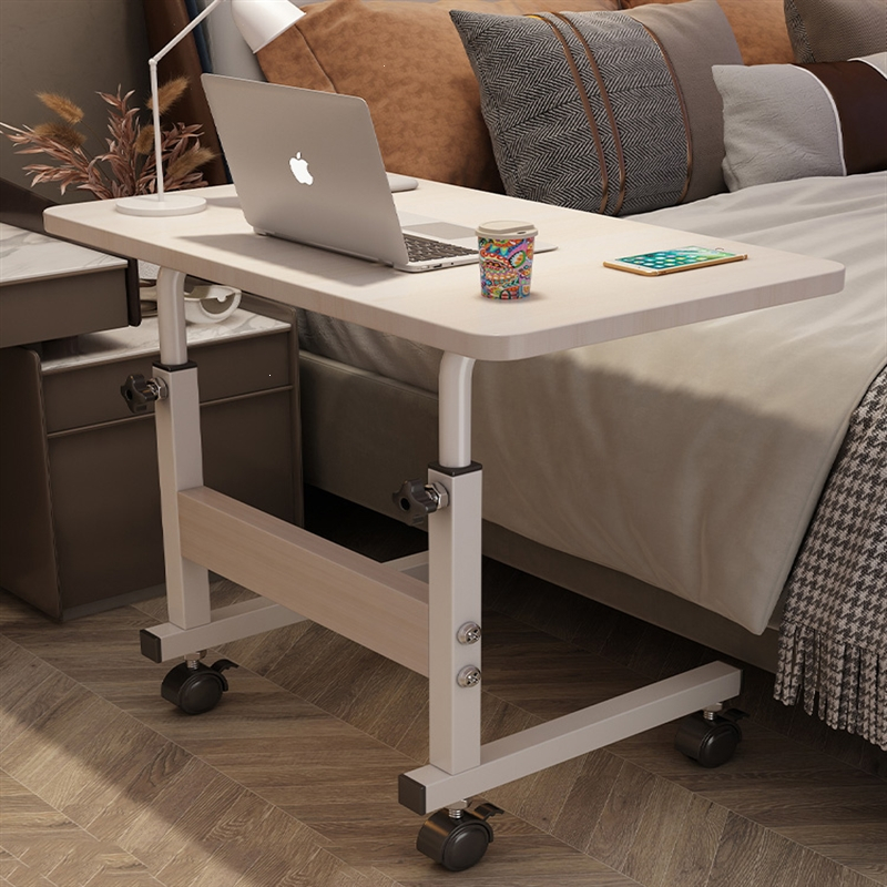 床边桌可移动小桌子古达卧室家用学生简约书桌简易升降宿舍懒人电脑桌