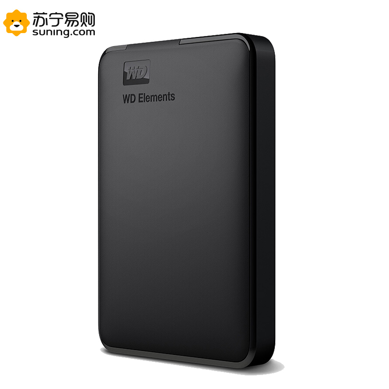 西部数据(WD)2TB USB3.0移动硬盘Elements 新元素系列2.5英寸(稳定耐用)WDBUZG0020BBK高清大图