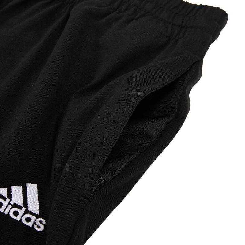 阿迪达斯(adidas)夏新款运动休闲经典宽松舒适跑步训练针织裤子 GK9222