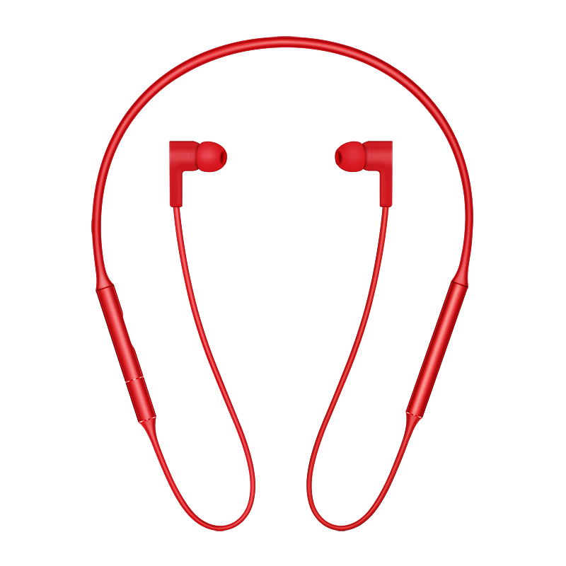 华为huaweifreelace无线耳机蜜语红纪念款跑步运动降噪挂脖式磁吸闪充