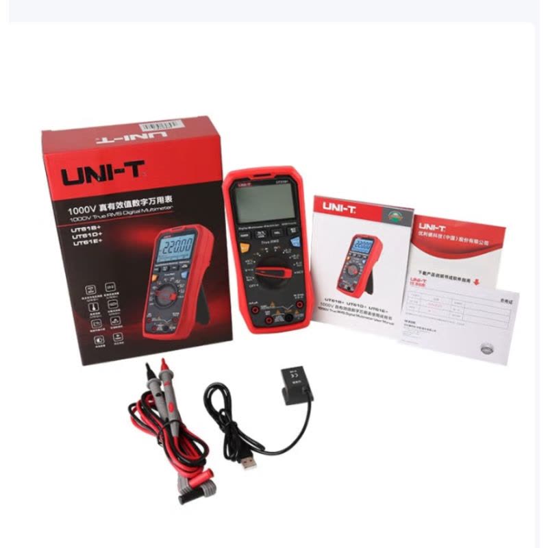优利德(UNI-T) 智能型数字万用表 UT61E+ 台图片