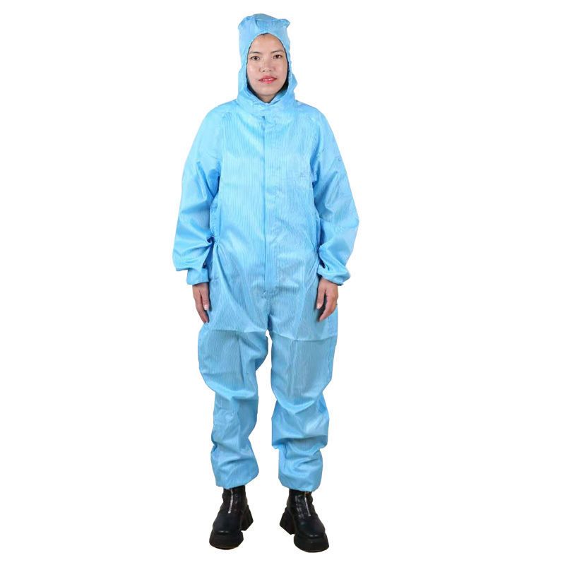 防静电服工作服无尘服喷漆全身衣防尘服连体洁净服防护服重复使用白色