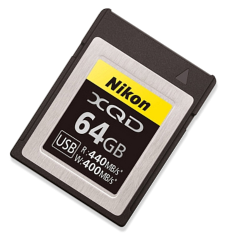 尼康(Nikon) MC-XQ64G XQD存储卡 适用于尼康数码单反微单相机D5、D850、D500、Z6、Z7高清大图