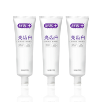 舒客+ 亮齿白牙膏(竹炭+天然珍珠)210克x3