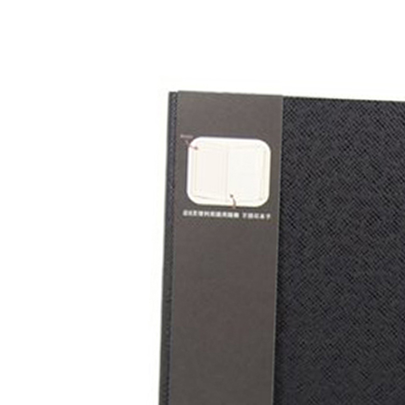前通 交叉纹皮面笔记本 DV68-B501 B5 152页 黑色