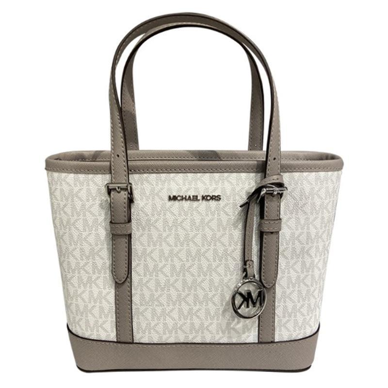 【直营】迈克科尔斯(MICHAEL KORS)JET SET TRAVEL 涂层帆布女士手提包单肩包斜挎包 女包