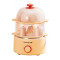九阳(Joyoung)九阳煮蛋器自动断电迷你预约定时蒸蛋器不锈钢304家用双层蒸鸡蛋羹电蒸锅 ZD14-GE310