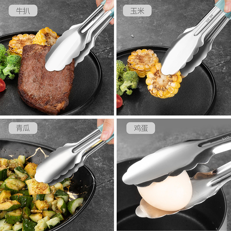 美厨 不锈钢食品夹 食物夹蛋糕夹 好帮手系列 厨房夹子MCHS-021