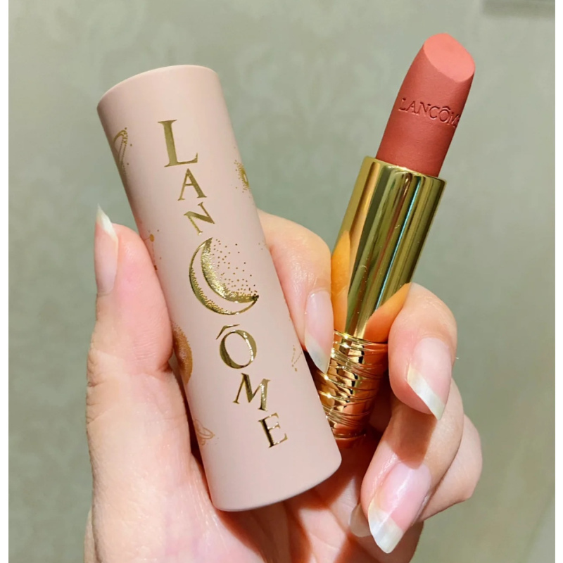 兰蔻七夕星河限定口红 菁纯新款丝绒雾面哑光唇膏 暧昧奶茶色 274