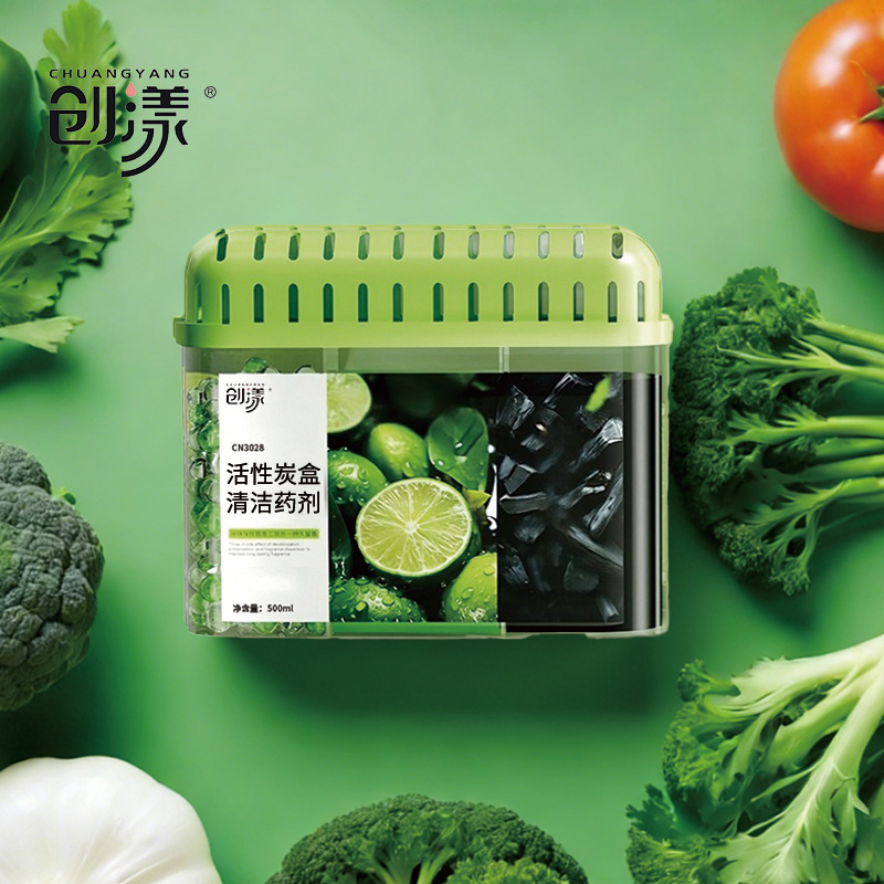 创漾 CN3028 活性炭盒 500ml 清洁药剂(计价单位:个)高清大图