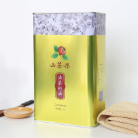 山茶果山茶油 油茶籽油 一级压榨 月子油 儿童食用油 孕妇油 铁罐装 3L