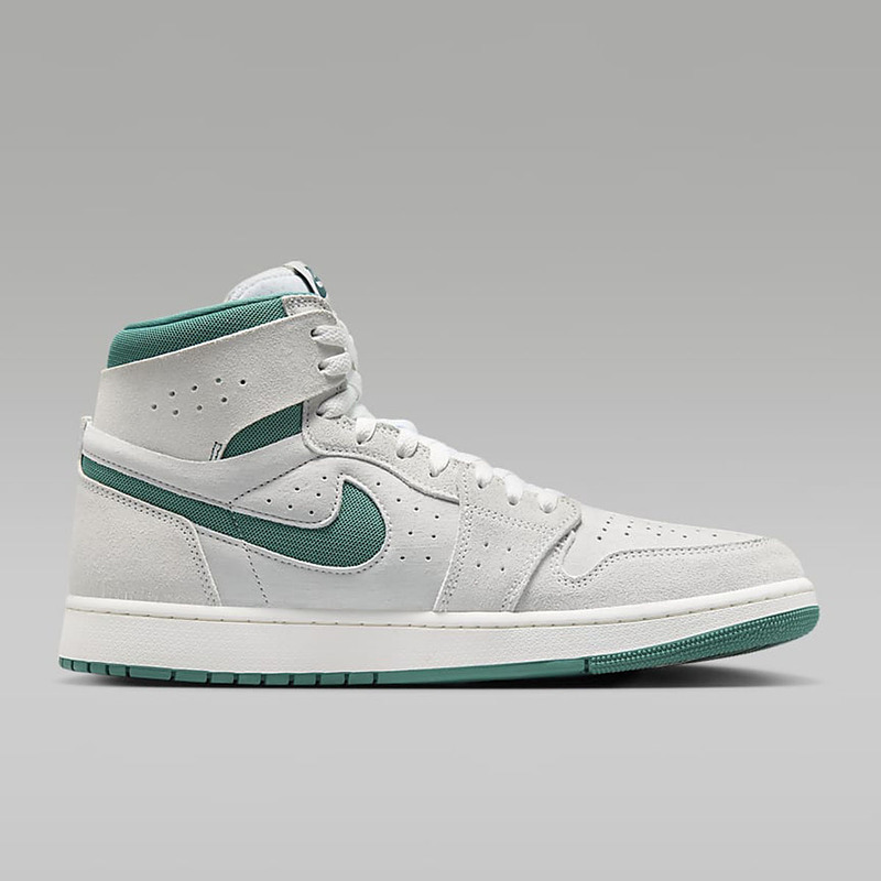 耐克air jordan 1 zoom cmft 2 aj1白绿复古男子高帮篮球鞋dv1307-130