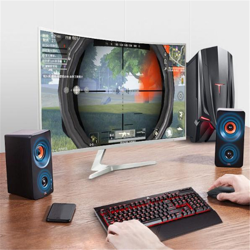 JBL PS3300 无线蓝牙音箱2.0电脑多媒体音响(黑色)