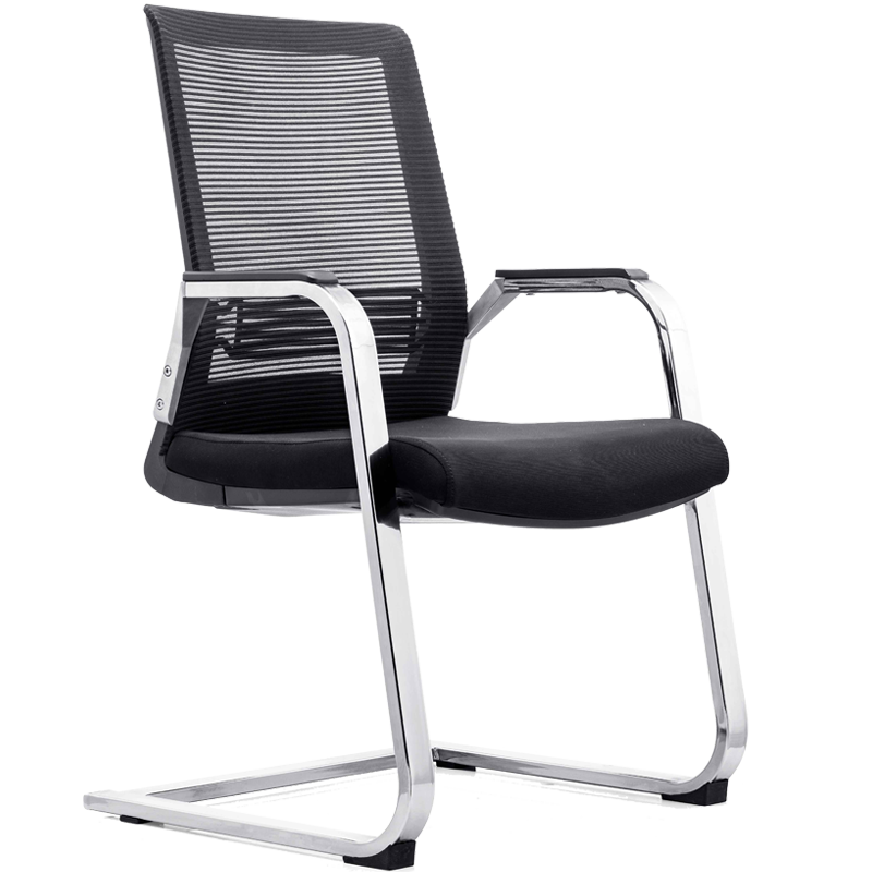 震海6042D会议椅弓形椅办公椅电脑椅网布椅洽谈椅靠背椅高清大图