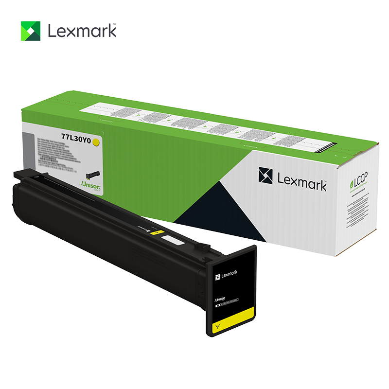 利盟(Lexmark)77L30K0/C/M/Y 碳粉盒高清大图