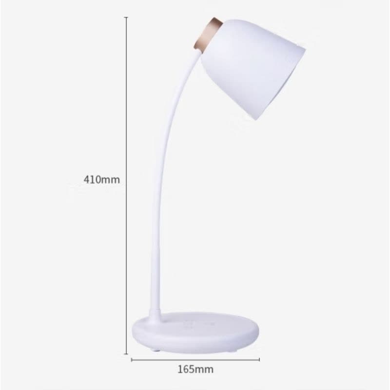 得力(deli)17850 可充电LED三挡可调节台灯白色图片