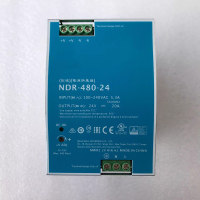 MW/明纬 NDR-480系列480W工业用DIN导轨型单组输出电源供应器 NDR-480-24