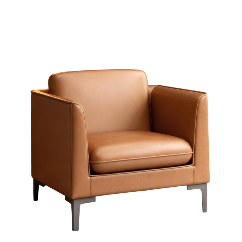 夸汌 皮革沙发 780*780*800mm 张高清大图