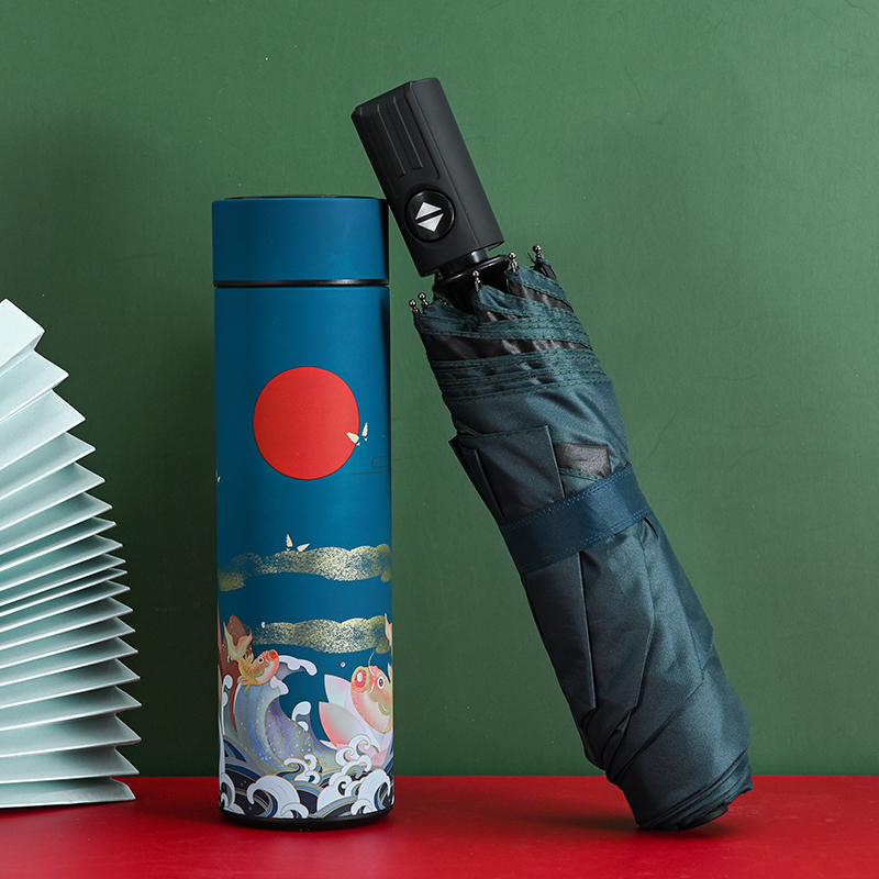 甲壳虫国潮风-商务杯两件套2029