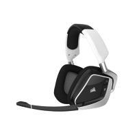 美商海盗船(USCorsair) VOID PRO RGB灯效 电脑手机绝地求生吃鸡游戏电竞耳麦耳机 有线版 白色